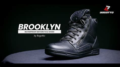 Bogotto Brooklyn Motorcycle Shoes Youtube