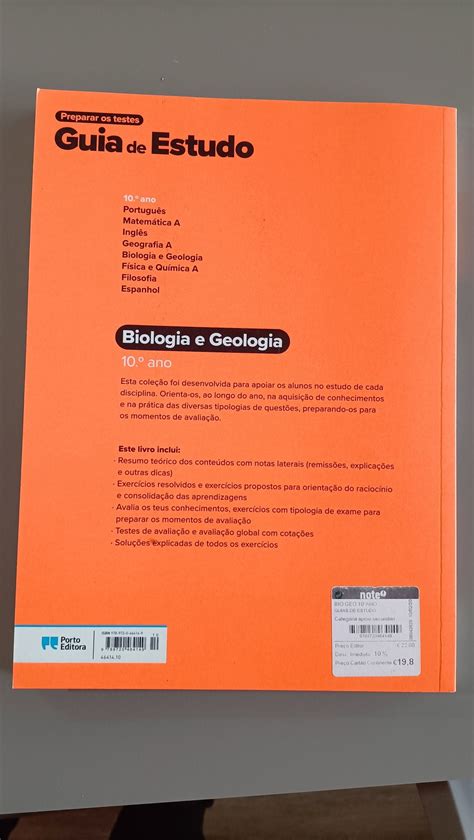 Livro preparação exame Biologia e geologia Oliveira do Douro OLX Portugal