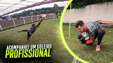 Como O Treino De Um Goleiro Profissional Youtube