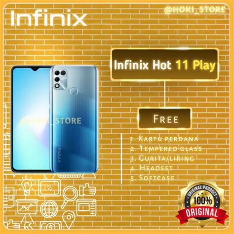Jual Infinix Hot Play Gb Gb Gb Gb Garansi Resmi Infinix Indonesia Shopee Indonesia