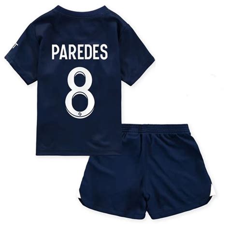 Camisola Paris Saint Germain Psg Paredes Crian A Equipamento