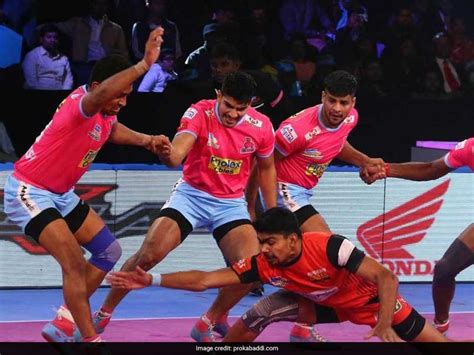 Pro Kabaddi League: Bengaluru Bulls Register Convincing Win Over Jaipur Pink Panthers | Kabaddi News