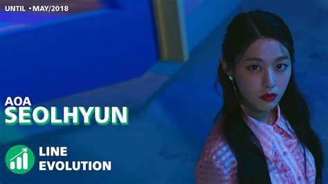 Aoa 에이오에이 Seolhyun 설현 Line Evolution • May2018 Youtube