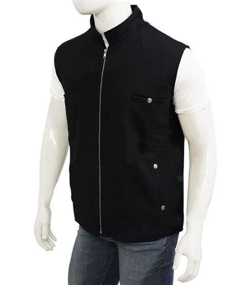 Yellowstone Rip Cole Hauser Black Cotton Vest Tlc