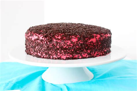 Chocolate Raspberry Sprinkles Cake - Good Habits & Guilty PleasuresGood ...