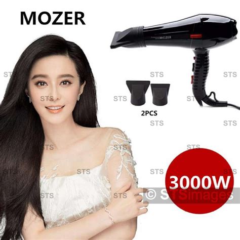 STS Mozer Super Professional Hair Dryer Black 3000w Lazada PH