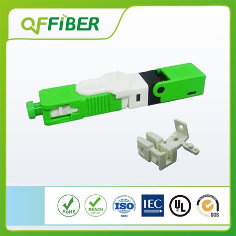 Factory Price Fiber Optic Field Assembly Sc APC Upc FTTH Hot Melt Type Fast Connector For FTTH