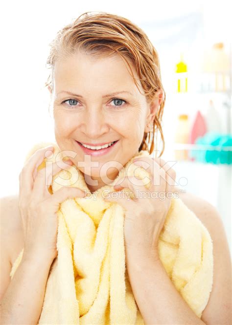 Mature Woman In Shower Stock Photo Royalty Free Images FreeImages
