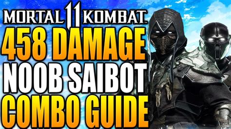 Mortal Kombat 11 Noob Saibot Combos MK11 Noob Saibot Combo Tutorial