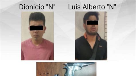 Detienen A Dos Sujetos Con Armas De Fuego Y Droga En La Colonia