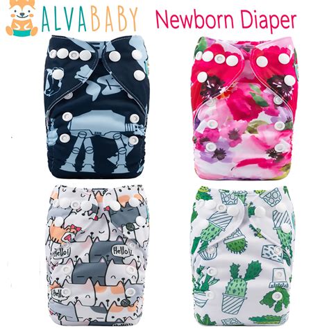 U Pick ALVABABY Newborn Cloth Diaper Pocket For Baby Less Than 12pounds