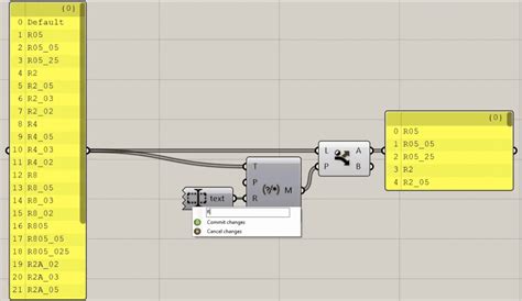 List With Input Grasshopper Mcneel Forum