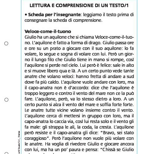 Lettura E Comprensione Di Un Testo 1 B1 Giunti Scuola