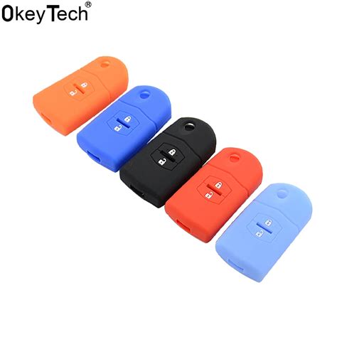 Aliexpress Buy OkeyTech Replacement Silicone Car Key Fob Cover