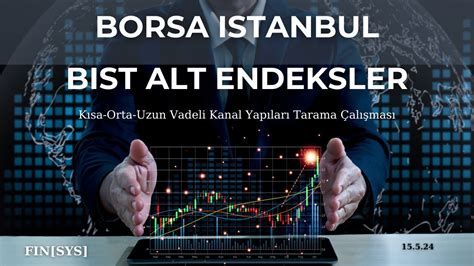 Borsa Istanbul BIST Alt Endeksler Taraması Kısa Orta Uzun Vadeli Kanal