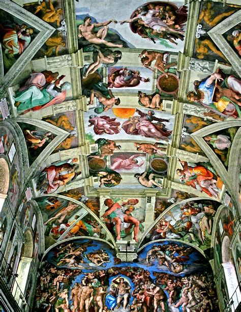 "Sistine Chapel Frescoes" by MauroMartins | Redbubble