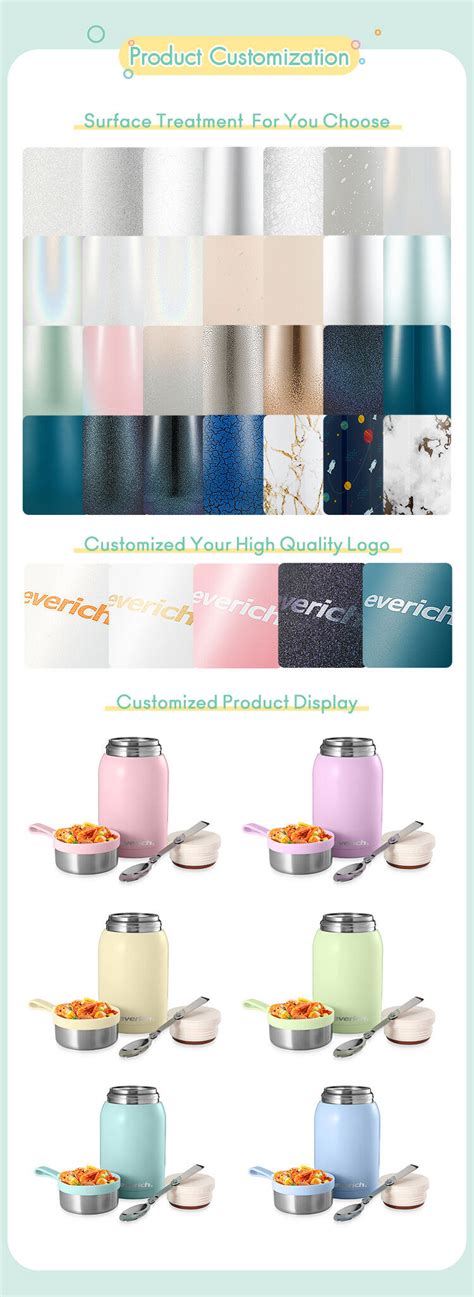 Buy Wholesale China Everich New Design Ml Insulated Food Jar