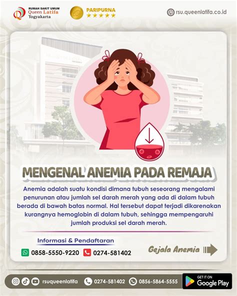 Mengenal Anemia Pada Remaja Rsu Queen Latifa Yogyakarta