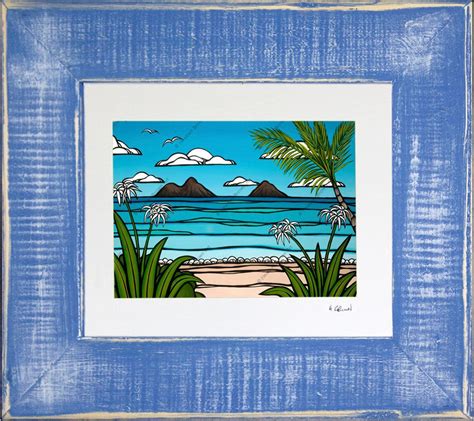 Framed Matted Artwork Prints Online | Hawaii Artist Heather Brown – Heather Brown Art