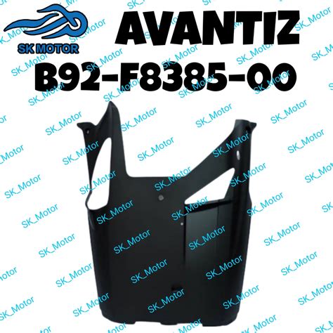 Yamaha Ego Avantiz Original Inner Cover Full Set Kaver Hitam Meter Tank