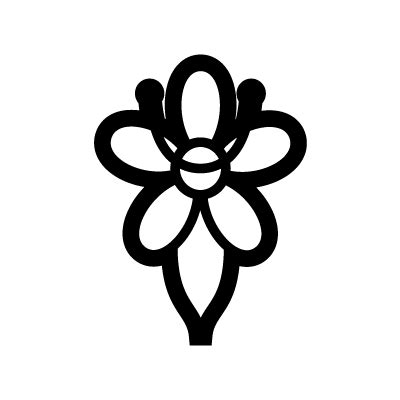 Valerian Symbol - Flower Symbol