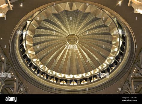 Inside The Tuanku Mizan Zainal Abidin Mosque Or Iron Mosque In