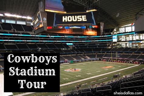 Cowboys Stadium Tour - She is Dallas