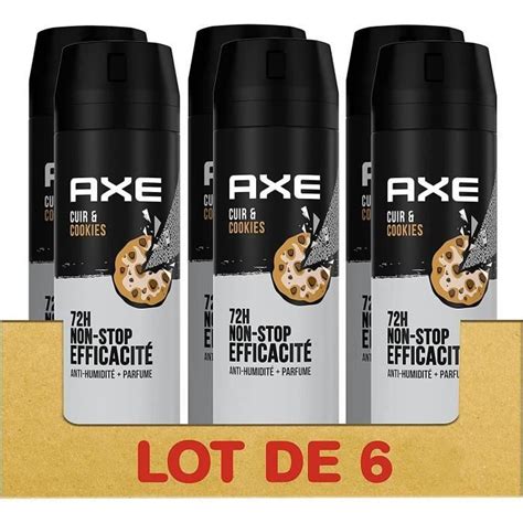 D Odorant Homme Spray Anti Transpirant Cuir Cookies H Non Stop