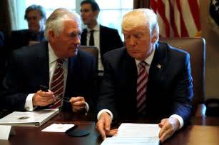 Donald Trump on the verge of firing Rex Tillerson