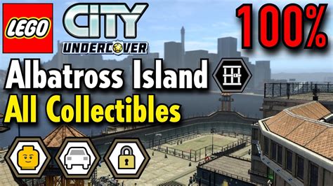 LEGO City Undercover Albatross Island 100 Guide All Collectibles