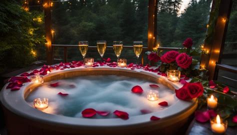 Romantic Hot Tub Decoration Ideas