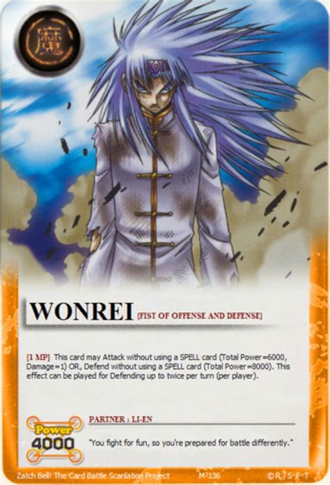 A Card With An Anime Character On It