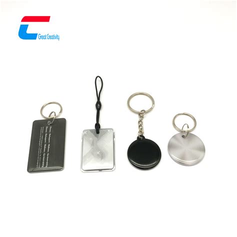 Epoxy Nfc Rfid Tag Keychain Mhz Ntag Key Fob Access Control