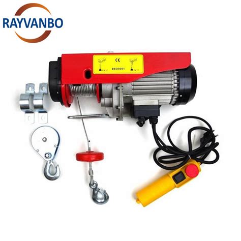 High Speed 220v Pa200 Pa1200 200kg Pa Mini Electric Hoist 150kg Mini Electric Hoist And 200kg