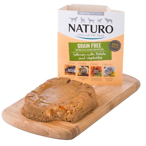 Naturo Grain Free Salmon Tray Adult Dog Food 400g | Wilko