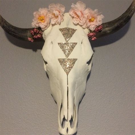 Painted Cow Skulls Images Josie Hazel