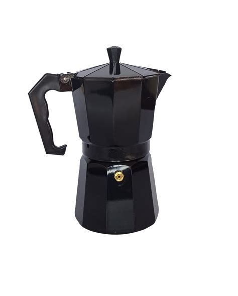 Moka Italiana Negra Tazas Ml Tienda Cafetal