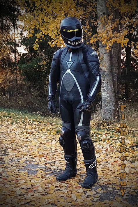 For More Hot Leathered Bikers Follow GayBikers Biker Leather Leather Outfit Leather Jacket