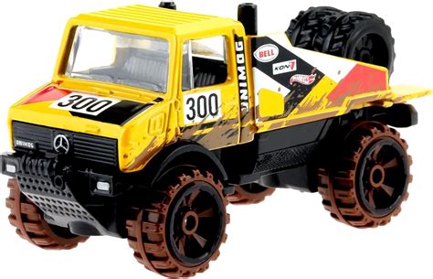 Amazon Hot Wheels Mercedes Benz Unimog Off Road Mud