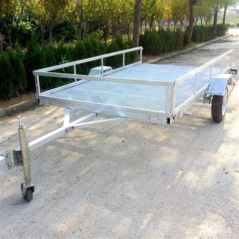 Hot Dip Galvanized Single Axle Atv Trailer For Sale China Atv Trailer