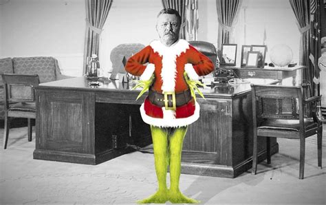 The year President Theodore Roosevelt banned Christmas trees on the ...