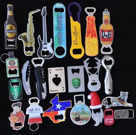 Anti Slip Magnetic Metal Square Bottle Opener Beer Mat Pad Bottle