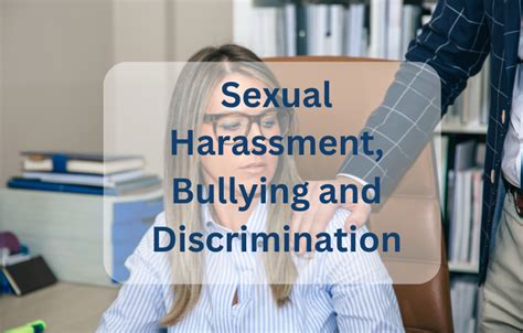 Cpca Sexual Harassment Bullying And Discrimination