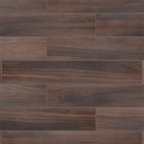 Mt Royale Walnut In X In Porcelain Floor And Wall Tile