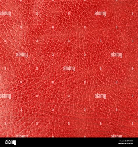 Red Leather Texture Closeup Detailed Background Stock Photo Alamy