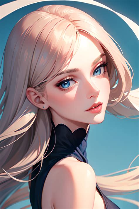 Anime Pregnant Small Tits S Age Seductive Face Blonde Ponytail Hair Style Light Skin Mirror