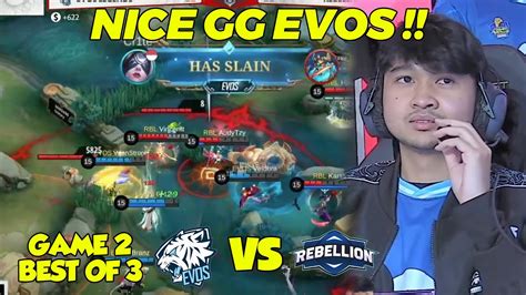 NICE GG EVOS KEREN BANGET GAME PANJANG MENUJU PLAYOFF EVOS VS RBL