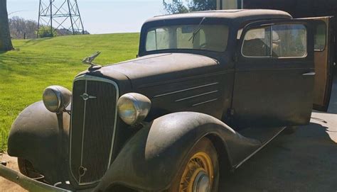 Survivor 1934 Chevrolet Master Sedan Barn Finds