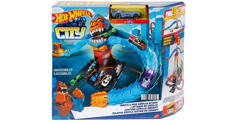 Hot Wheels Zestaw Tematyczny Pu Apka Goryla Wyspaszkrabow Pl