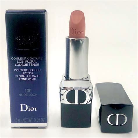 Dior Makeup Rouge Dior 0 Nude Look Couture Colour Lipstick Mini New Box Poshmark